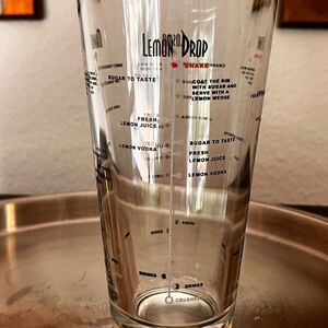 Libby Duratuff Manhattan Recipe Cocktail Shaker Glass